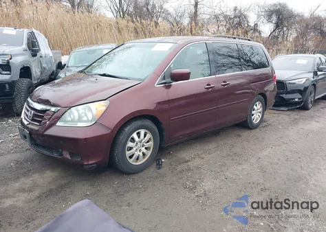 2009 Honda Odyssey Ex из США, поврежденный, VIN 5FNRL38459B040421